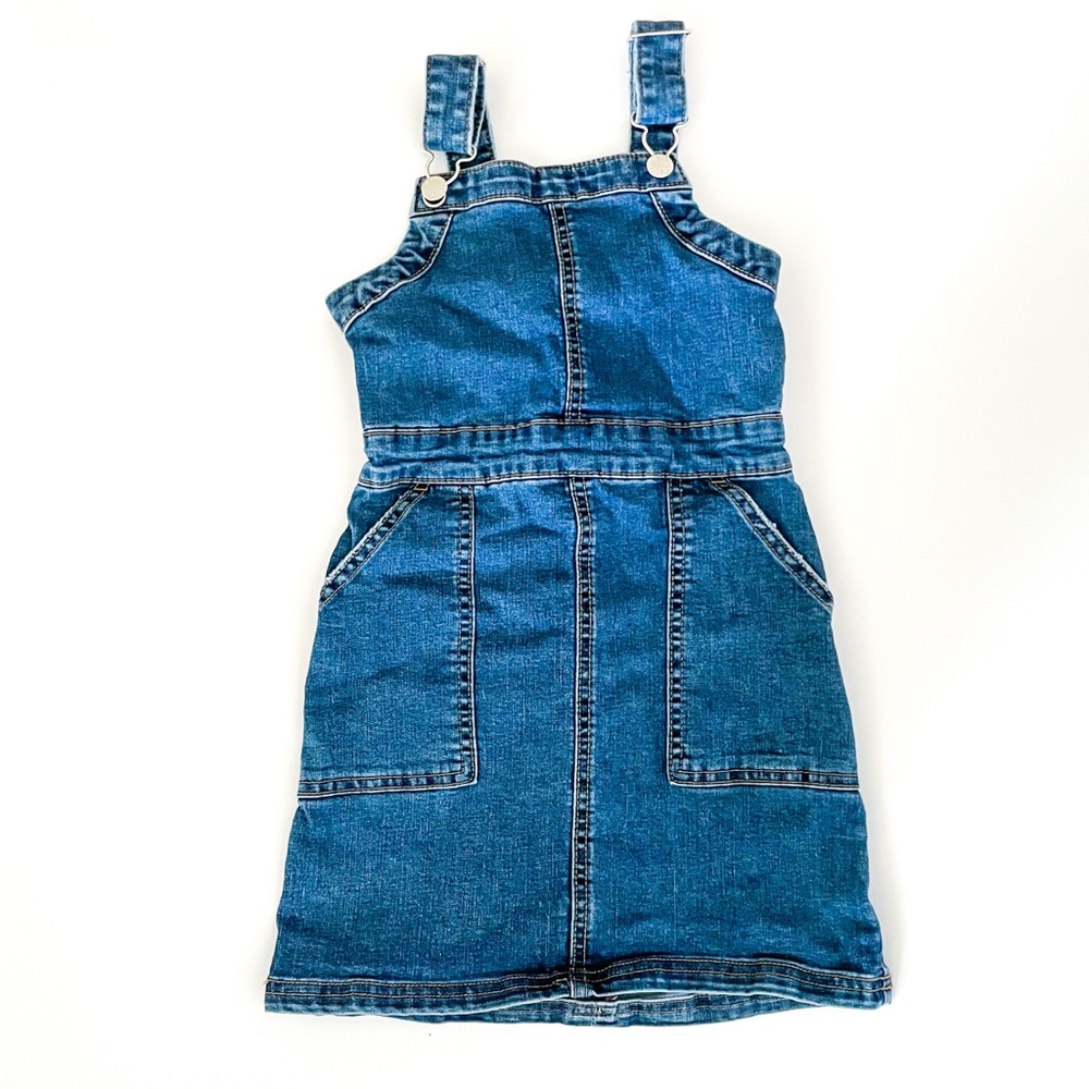 Kids Denim Overall Dress